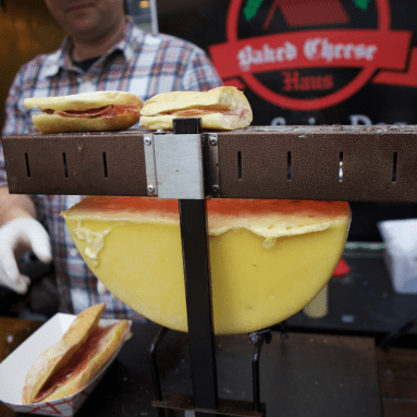 Gothamist slideshow featuring Baked Cheese Haus